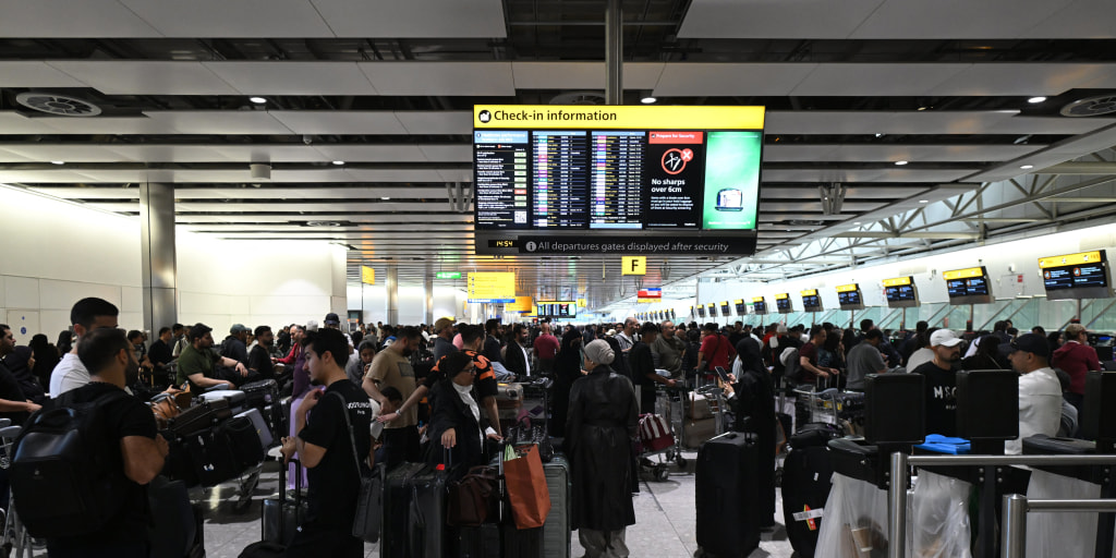 Airports race to fix check-in glitch after cyberattack hits Europe